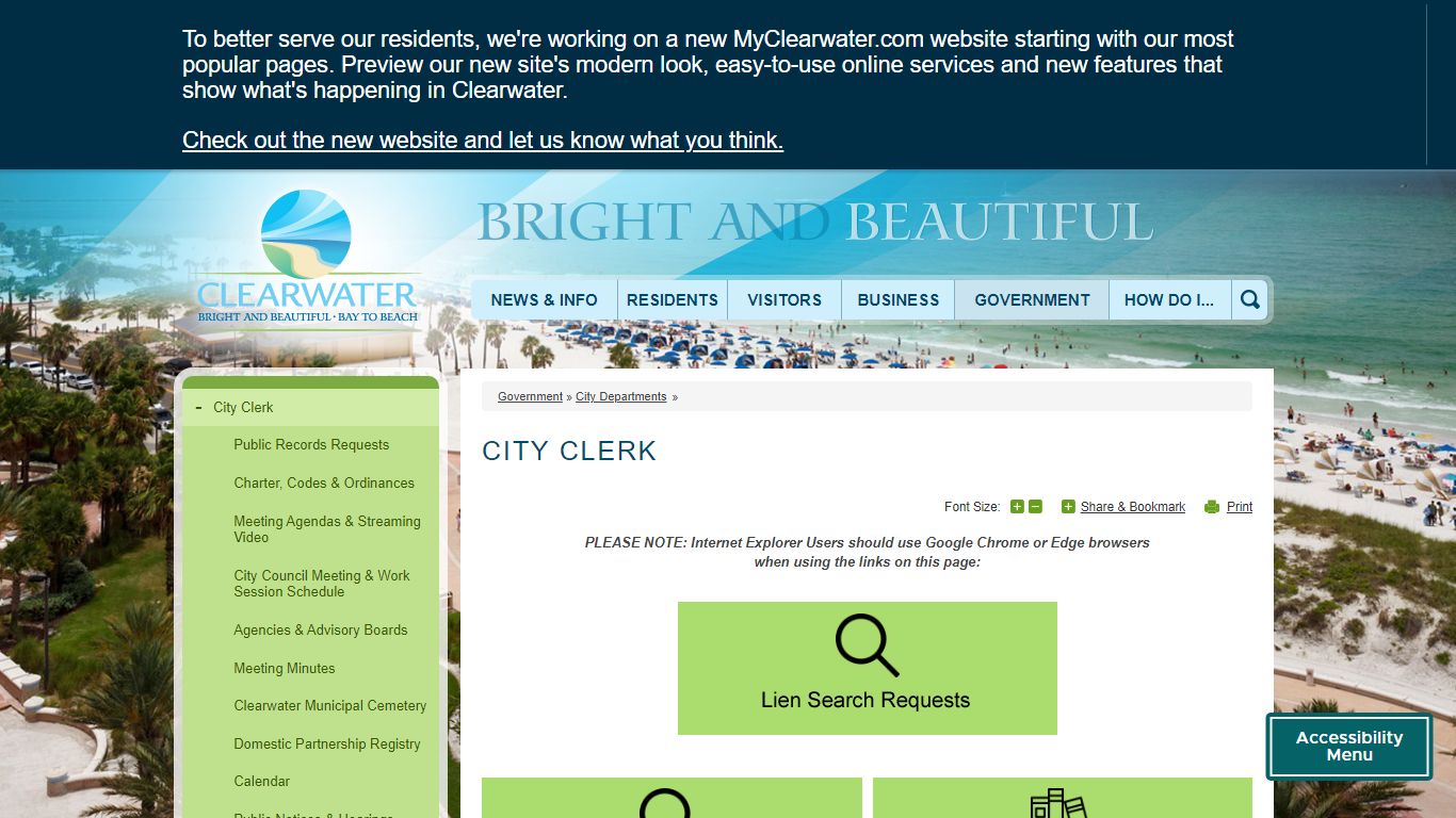 City Clerk | City of Clearwater, FL